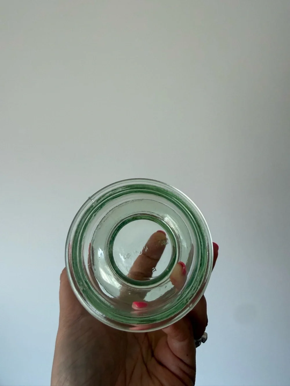 Green Glass‎ Floral Accent Vase - Home Accents